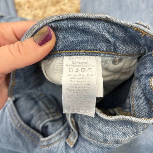 Everlane Women's The Original Cheeky Straight Leg Jeans 29 Regular - Picture 8 of 8